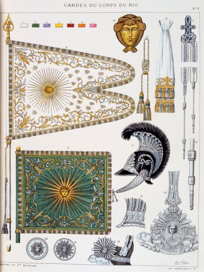Kongens livvagter, Insignia af Eugene Titeux