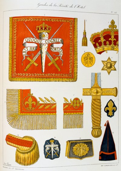 Hotel Provost Guards, Insignia af Eugene Titeux