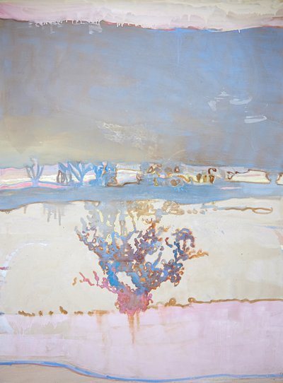 The Memory of a Dream (olie, pigment, lærred) af Eugenie Vronskaya