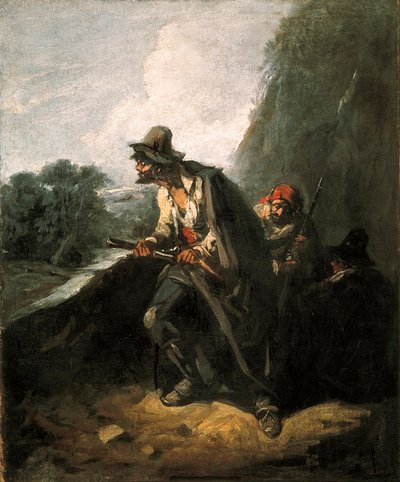 "Banditterne" (maleri) af Eugenio Lucas y Padilla