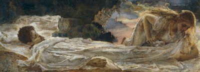 Kristus og Maria Magdalene af Eugenio Prati