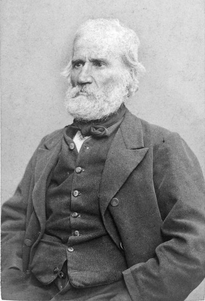 Louis Auguste Blanqui. 1805-1881. Socialistisk teoretiker og politiker. Buste. By-dragt af Eugene Appert
