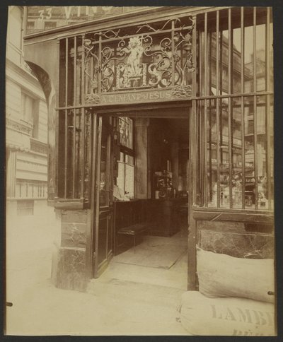 33 Rue des Bourdonnais af Eugène Atget