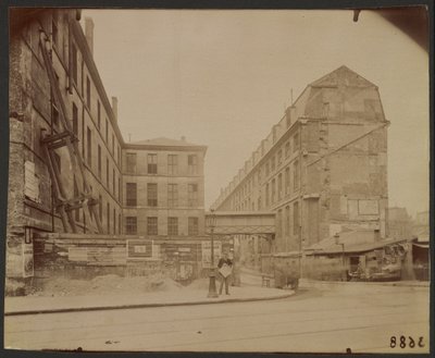 Tidligere Hôtel Dieu af Eugène Atget