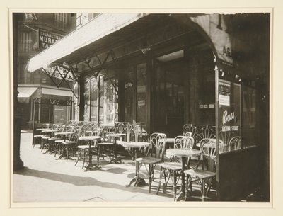 Kaffe? - Avenue of the Great Army af Eugène Atget