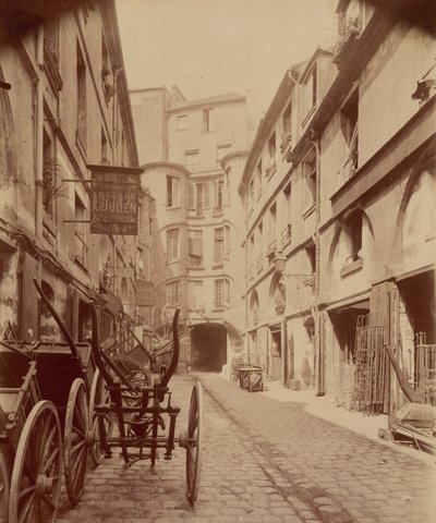 Dragon Court,1905 (foto) af Eugène Atget