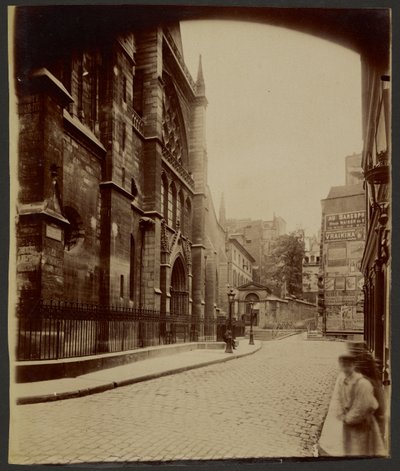 [Saint-Séverin-kirken] af Eugène Atget