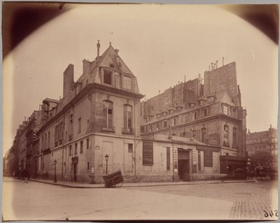 Hôtel du Marquis de Paroy, 83 rue Charlot af Eugène Atget