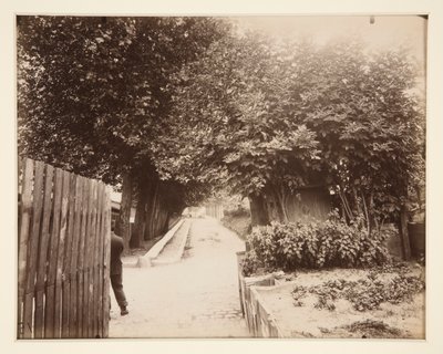 Dawn, Lower Meudon Gate af Eugène Atget