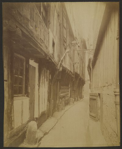 Rouen, Impasse des Hauts-Mariages af Eugène Atget