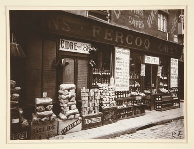 Butiksfront af Eugène Atget