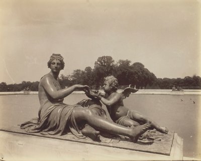Versailles, Parkens hjørne, 1901. af Eugène Atget
