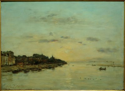 Nogle flodmundinger af Eugene Louis Boudin