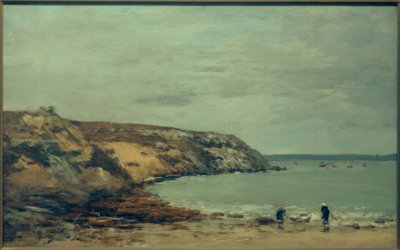 Rade de Brest. Bindy kyst af Eugene Louis Boudin