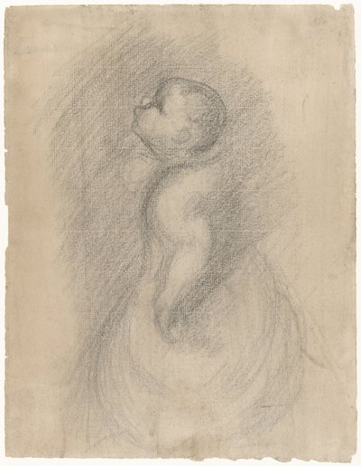 Baby, set fra siden af Eugène Carrière