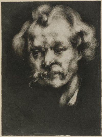 Portræt af Jean Dolent af Eugène Carrière