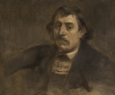 Portræt af Paul Gauguin, 1891 af Eugène Carrière