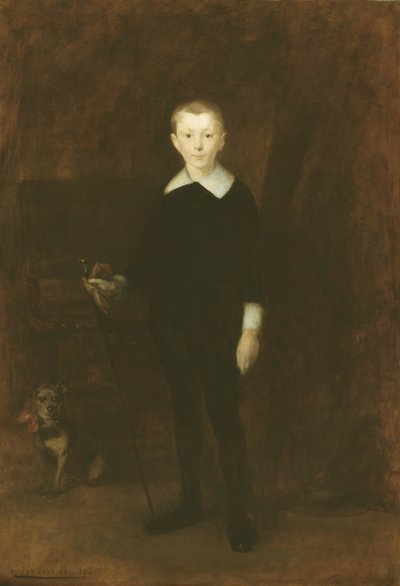Portræt af en dreng, 1886. af Eugène Carrière