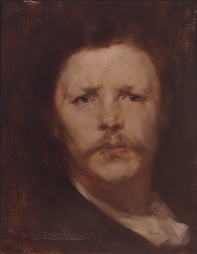 Selvportræt af Eugène Carrière