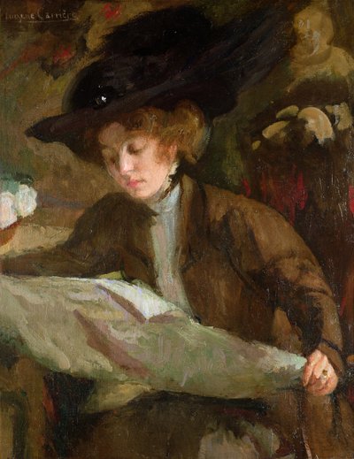 Morgenlæsningen af Eugène Carrière