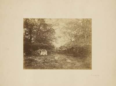 [Landskabsstudie] af Eugène Cuvelier