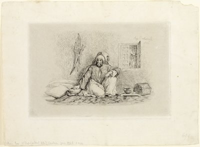Høvding Mohammed-Ben-Abou af Eugène Delacroix