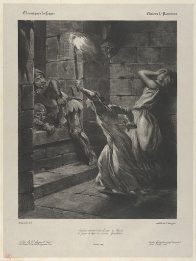 Duguesclins søster, 1829., 1829. af Eugène Delacroix