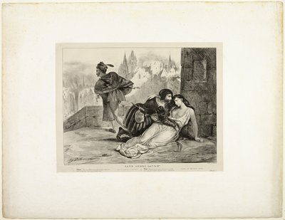 Jane Shore af Eugène Delacroix