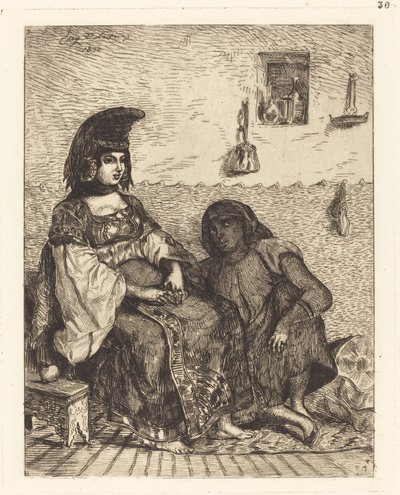 Jødisk kvinde fra Algier (Juive d