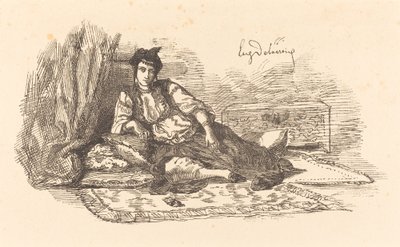 Jødisk kvinde fra Algier Juive d