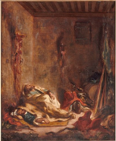 Vagthuset i Meknes af Eugène Delacroix