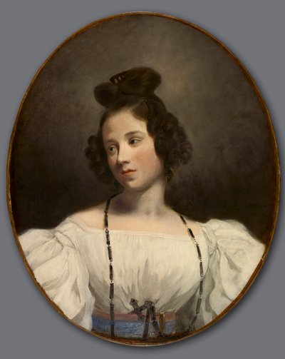 Fru Alexandrine-Julie de la Boutraye af Eugène Delacroix