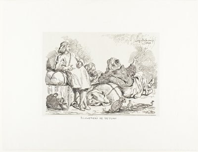 Mulædere i Tetuan af Eugène Delacroix