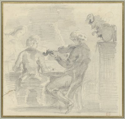 Musikskabende selskab af Eugène Delacroix