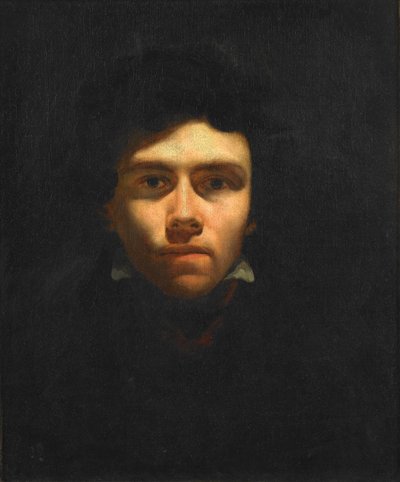 Selvportræt, ca 1816. af Eugène Delacroix