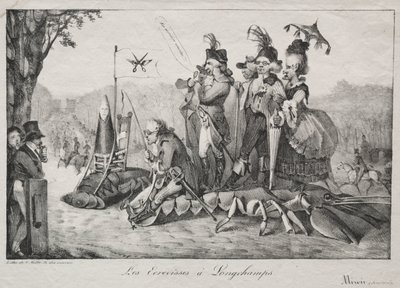 Krebsen fra Longchamps af Eugène Delacroix