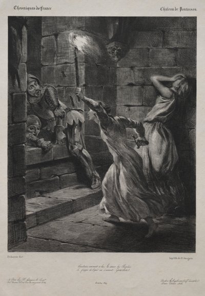 Søsteren til Duguesclin af Eugène Delacroix