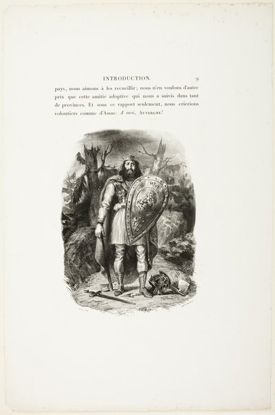 Vercingétorix af Eugène Delacroix