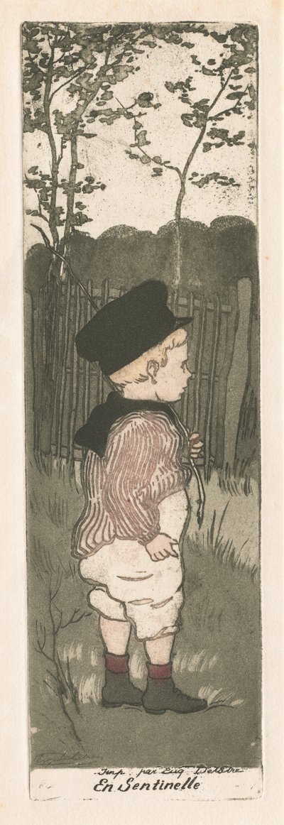På vagtpligt af Eugène Delâtre