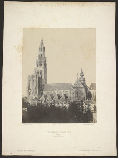 Katedralen i Antwerpen af Eugène Desplanques