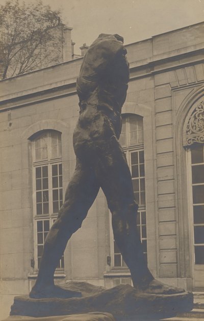 Den gående mand, 1907-1912. af Eugène Druet