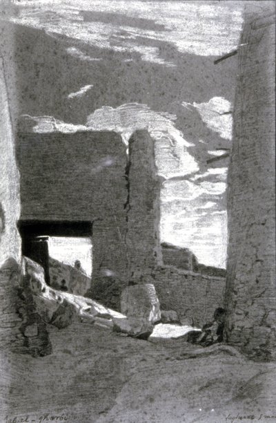 Bab El Gharbi, sprog af Eugène Fromentin