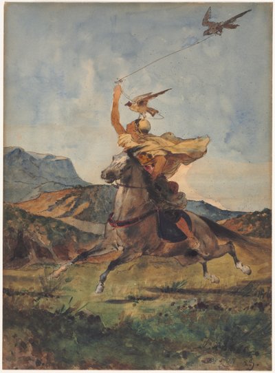 Falkonereren. af Eugène Fromentin