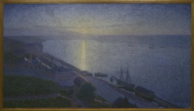 Solnedgang, 1895 af Eugène Jansson