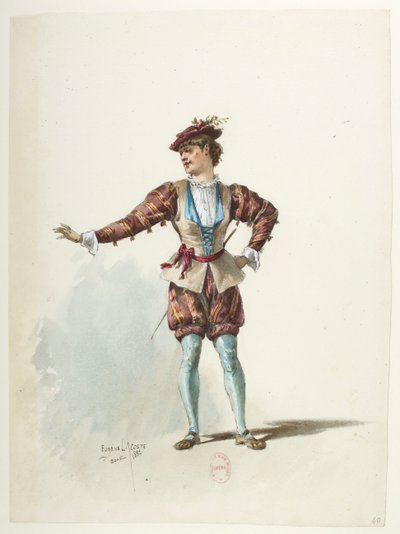 Btv1b84558104 40 - Saint-Saëns - Henry VIII - Kostumemodeller - Lacoste - 40. Kostume af Eugene Lacoste