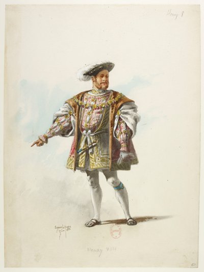 Btv1b84558104 60 - Saint-Saëns - Henry VIII - Maquettes de costumes - Lacoste - 60. Henry VIII af Eugene Lacoste
