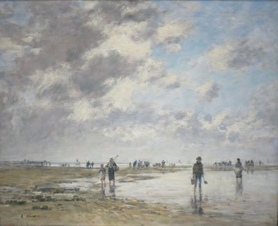 Lavvande, Berck af Eugene Louis Boudin