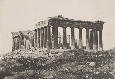 Parthenon, 1852. af Eugène Piot