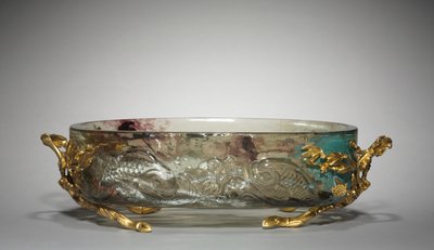 Centerpiece, sandsynligvis lavet af Firm of Appert Frères, forhandlet af Firm of Escalier de Cristal, ca. 1880 af Eugène Rousseau