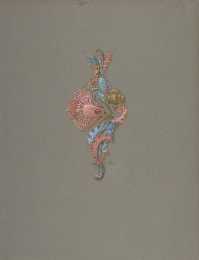 Design til et vedhæng, . af Eugene Grasset